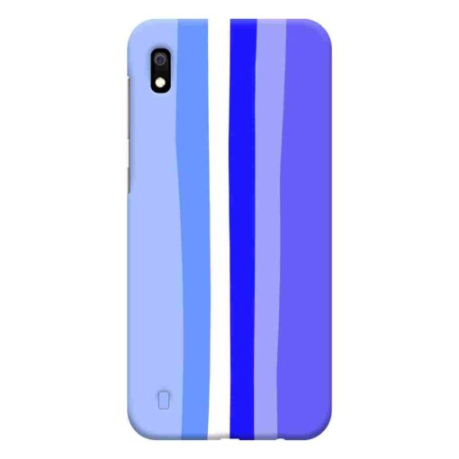 Samsung A10 Mobile Cover Ocean Blue Rainbow