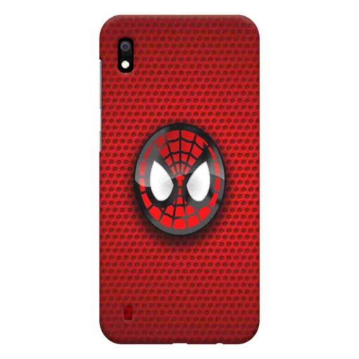 Samsung A10 Mobile Cover Spiderman Mask Back Cover