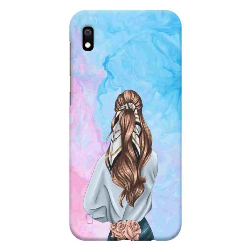 Samsung A10 Mobile Cover Stylish Girl 3D