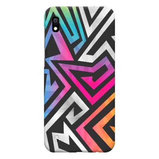 Samsung A10 Mobile Cover Trippy Abstract