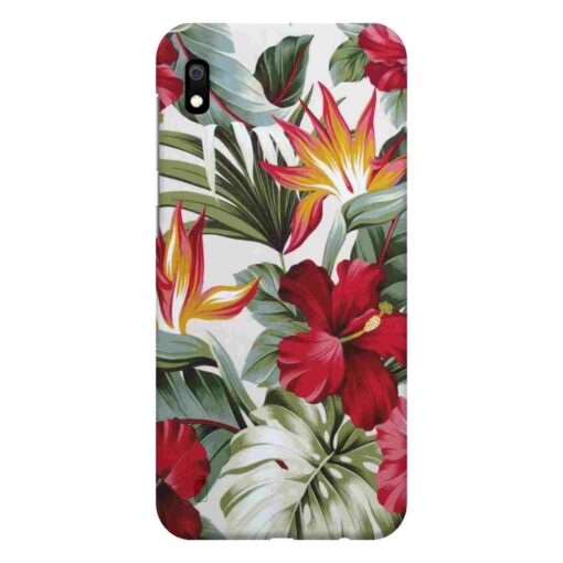 Samsung A10 Mobile Cover Tropical Floral DE5