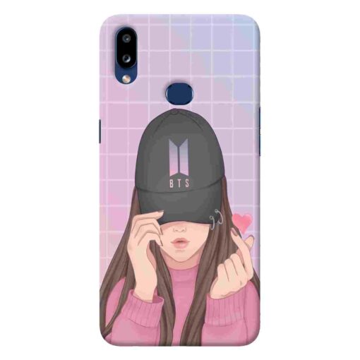 Samsung A10s Mobile Cover BTS Girl