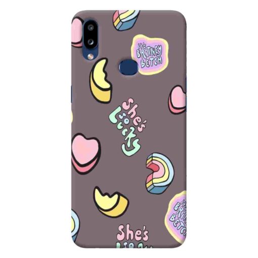 Samsung A10s Mobile Cover Foodie Doodle
