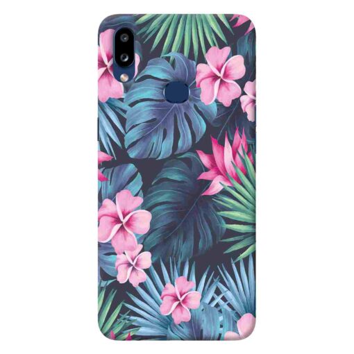 Samsung A10s Mobile Cover Leafy Floral