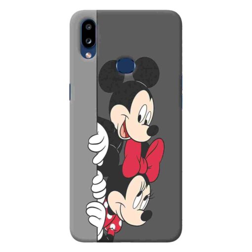 Samsung A10s Mobile Cover Minnie and Mickey Mouse