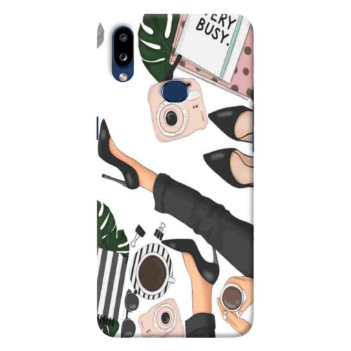 Samsung A10s Mobile Cover Trendy Girl