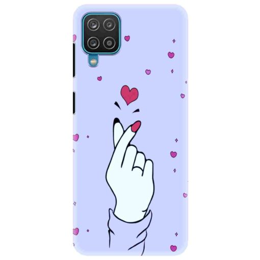 Samsung A12 Mobile Cover BTS Hand