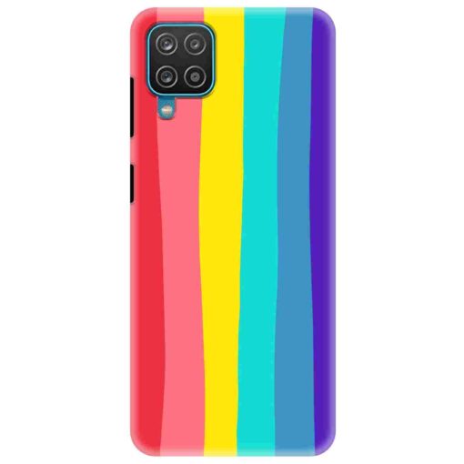Samsung A12 Mobile Cover Bright Rainbow