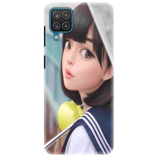 Samsung A12 Mobile Cover Doll Girl
