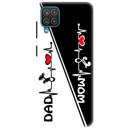 Samsung A12 Mobile Cover Mom Dad Love