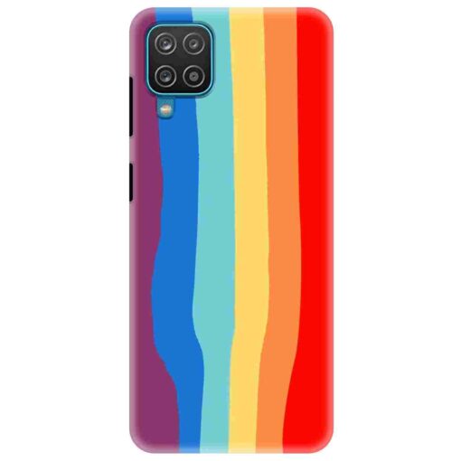 Samsung A12 Mobile Cover Rainbow