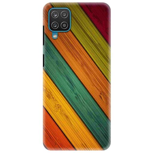 Samsung A12 Mobile Cover Wooden Print