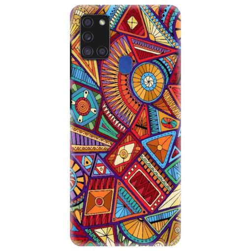 Samsung A21s Mobile Cover Abstract Pattern