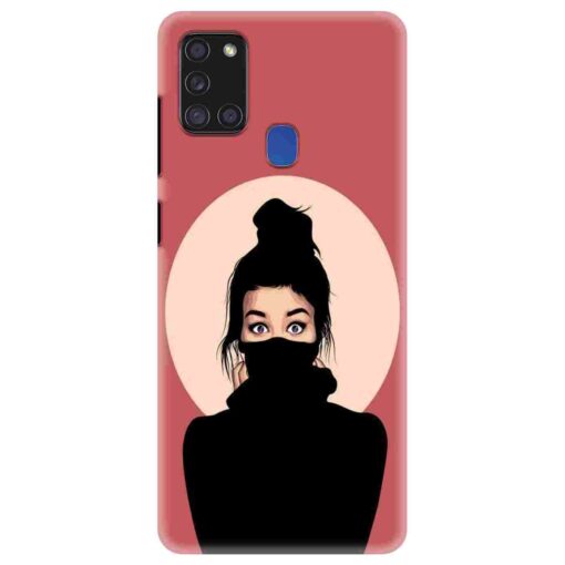 Samsung A21s Mobile Cover Beautiful Girl