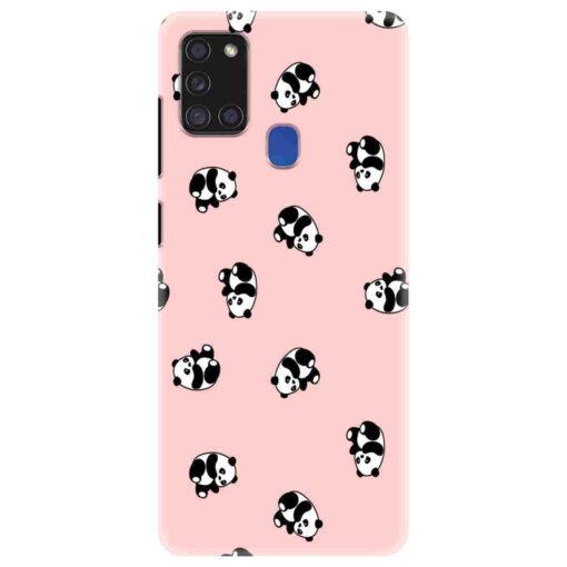 Samsung A21s Mobile Cover Cute Panda