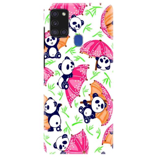 Samsung A21s Mobile Cover Little Pandas Back Cover