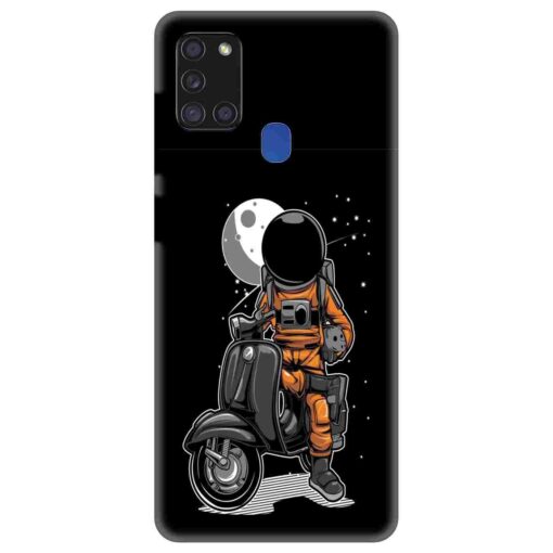Samsung A21s Mobile Cover Scooter In Space