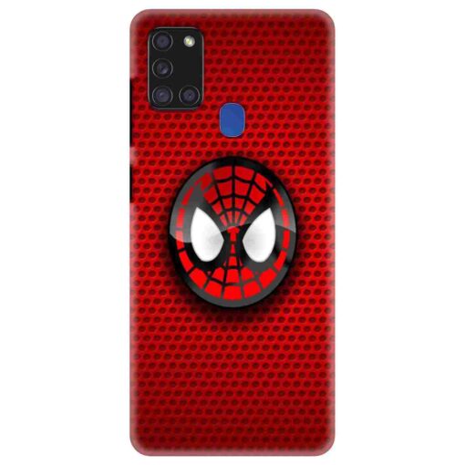 Samsung A21s Mobile Cover Spiderman Mask Back Cover
