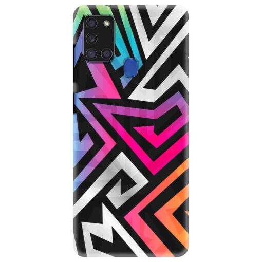 Samsung A21s Mobile Cover Trippy Abstract