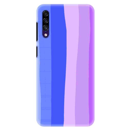 Samsung A30s Mobile Cover Blue Shade Rainbow Hardcase