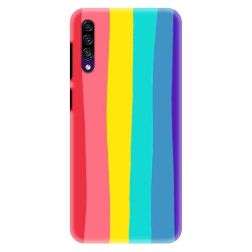 Samsung A30s Mobile Cover Bright Rainbow