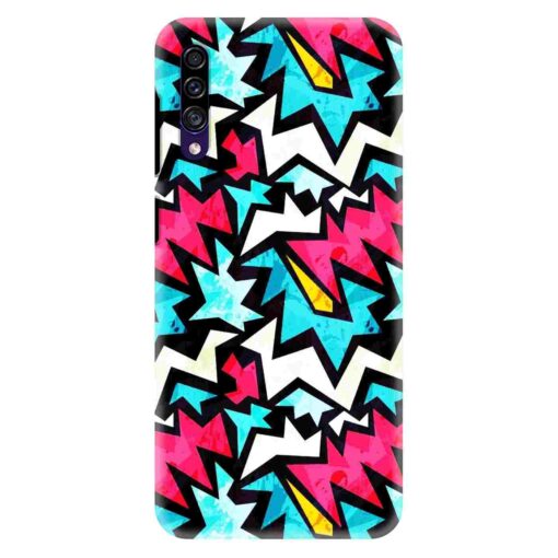 Samsung A30s Mobile Cover Colorful Abstract