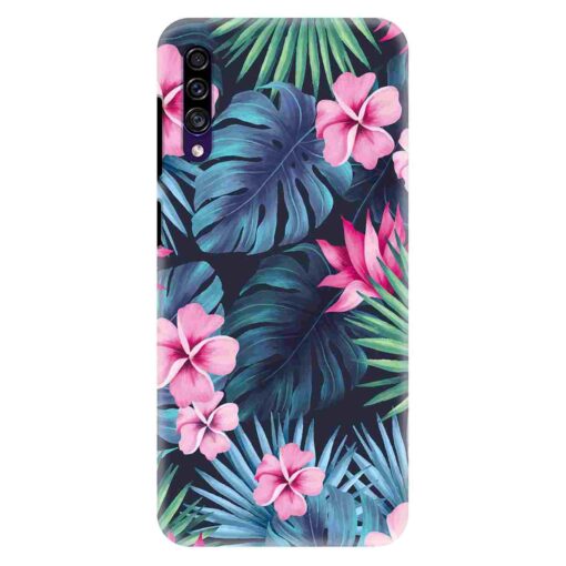 Samsung A30s Mobile Cover Leafy Floral