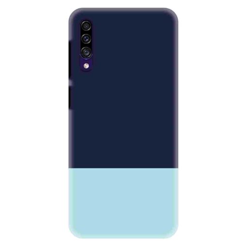 Samsung A30s Mobile Cover Light Blue and Prussian Formal