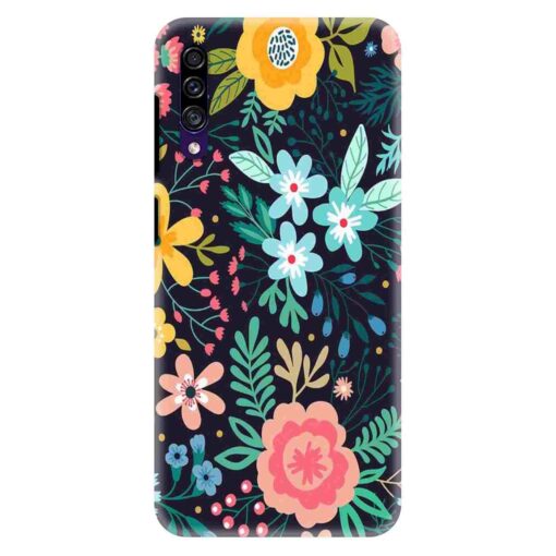 Samsung A30s Mobile Cover Multicolor Design Floral FLOA