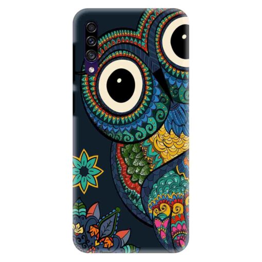Samsung A30s Mobile Cover Multicolor Owl
