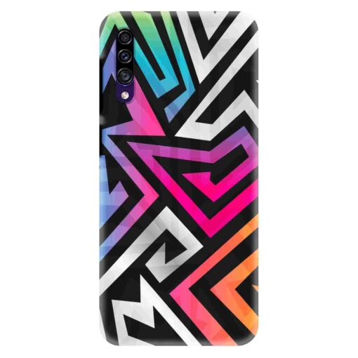 Samsung A30s Mobile Cover Trippy Abstract