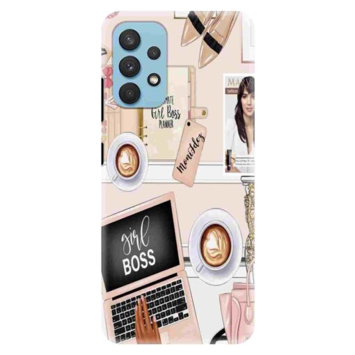 Samsung A32 Mobile Cover Boss Girl Mobile Cover