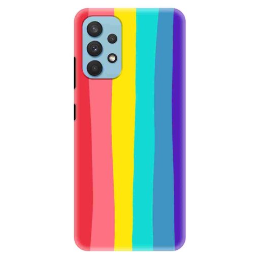 Samsung A32 Mobile Cover Bright Rainbow