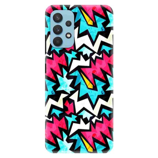 Samsung A32 Mobile Cover Colorful Abstract