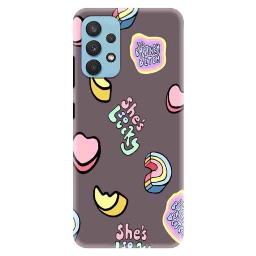Samsung A32 Mobile Cover Foodie Doodle