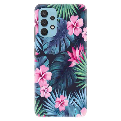 Samsung A32 Mobile Cover Leafy Floral