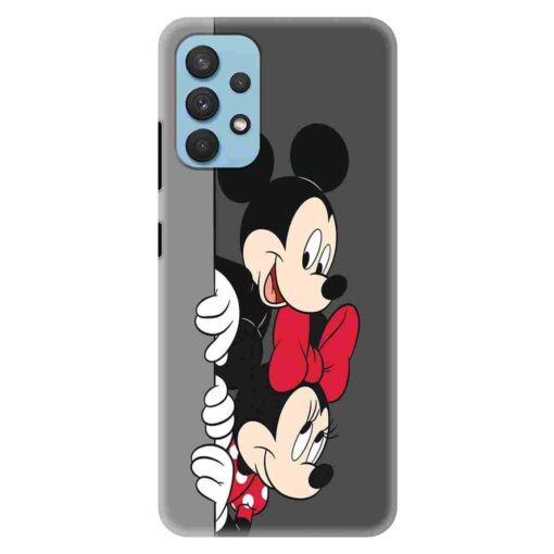 Samsung A32 Mobile Cover Minnie and Mickey Mouse