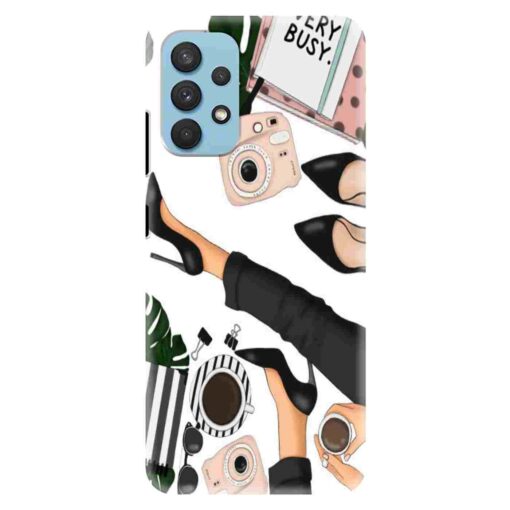 Samsung A32 Mobile Cover Trendy Girl