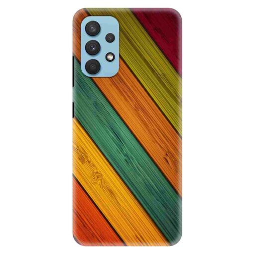 Samsung A32 Mobile Cover Wooden Print