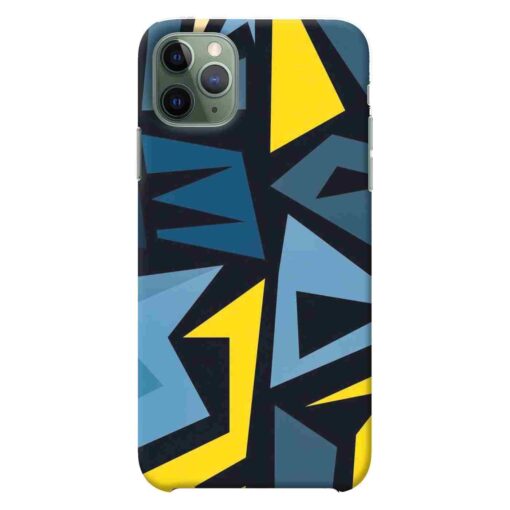 iPhone 11 Pro Max Mobile Cover Abstract Pattern YBB