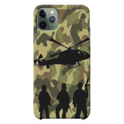 iPhone 11 Pro Max Mobile Cover Army Design Mobile Cover