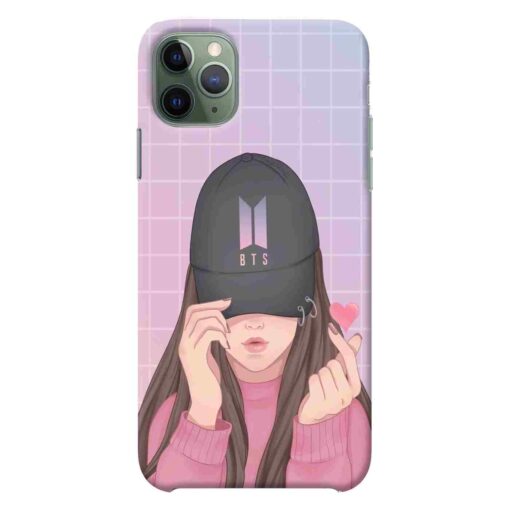 iPhone 11 Pro Max Mobile Cover BTS Girl