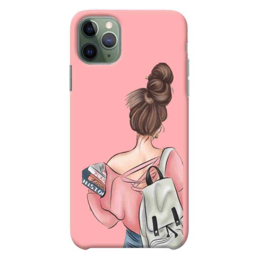 iPhone 11 Pro Max Mobile Cover College Girl