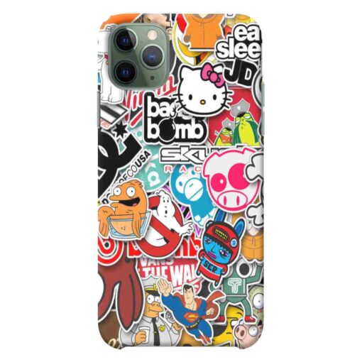 iPhone 11 Pro Max Mobile Cover Doodle