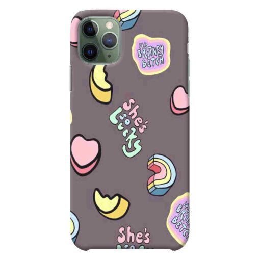 iPhone 11 Pro Max Mobile Cover Foodie Doodle