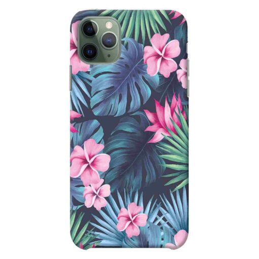 iPhone 11 Pro Max Mobile Cover Leafy Floral