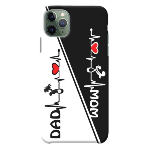 iPhone 11 Pro Max Mobile Cover Mom Dad Love
