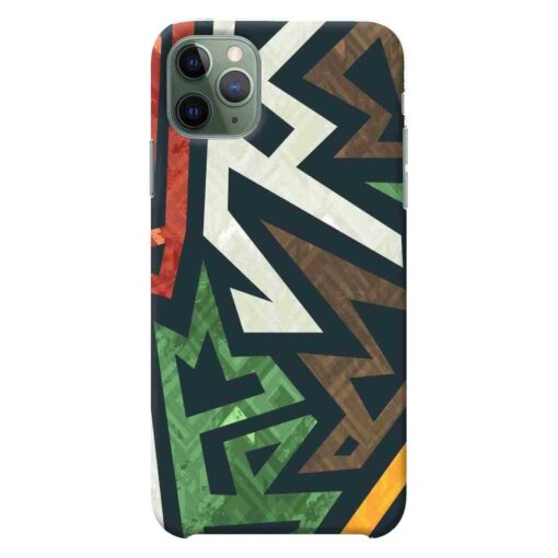 iPhone 11 Pro Max Mobile Cover Multicolor Abstracts