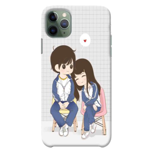 iPhone 11 Pro Max Mobile Cover Romantic Friends Back Cover