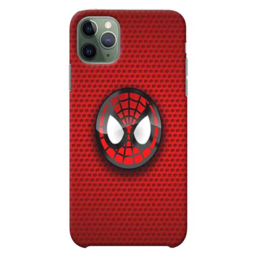 iPhone 11 Pro Max Mobile Cover Spiderman Mask Back Cover